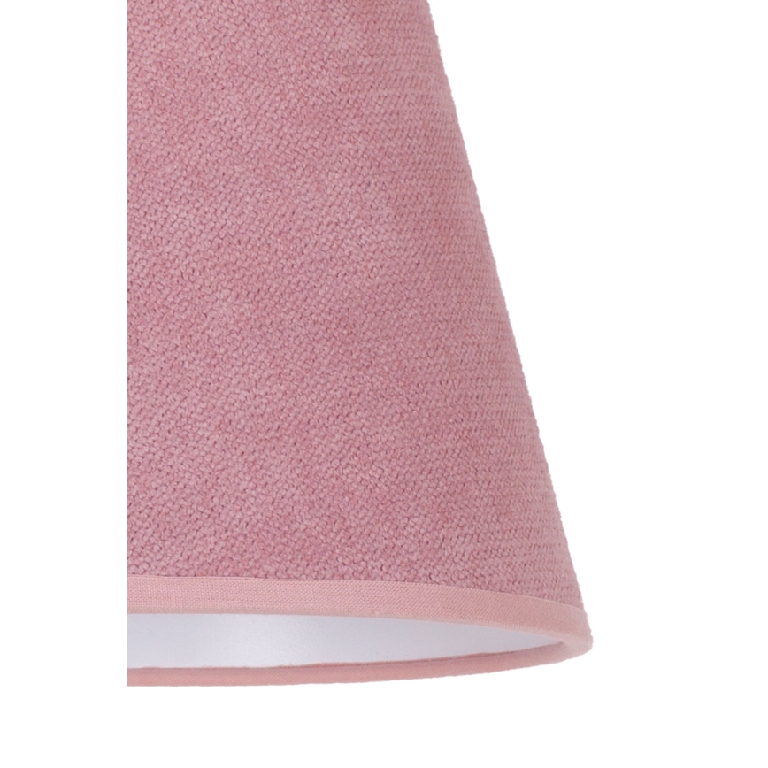 Duolla - Abažūrs galda lampai SOFIA XS E14 d. 18,5 cm rozā
