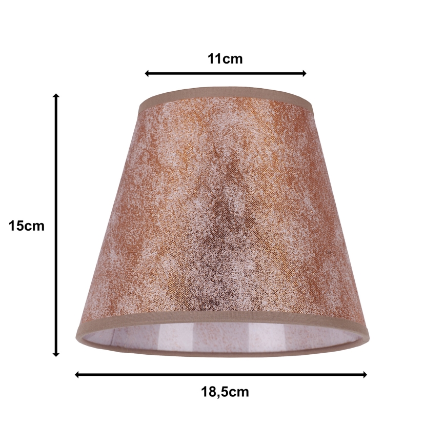 Duolla - Abažūrs galda lampai SOFIA XS E14 d. 18,5 cm varš