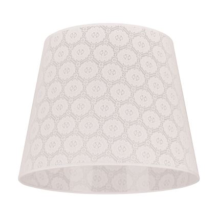 Duolla - Abažūrs grīdas stāvlampai CLASSIC L E27 d. 38 cm balta