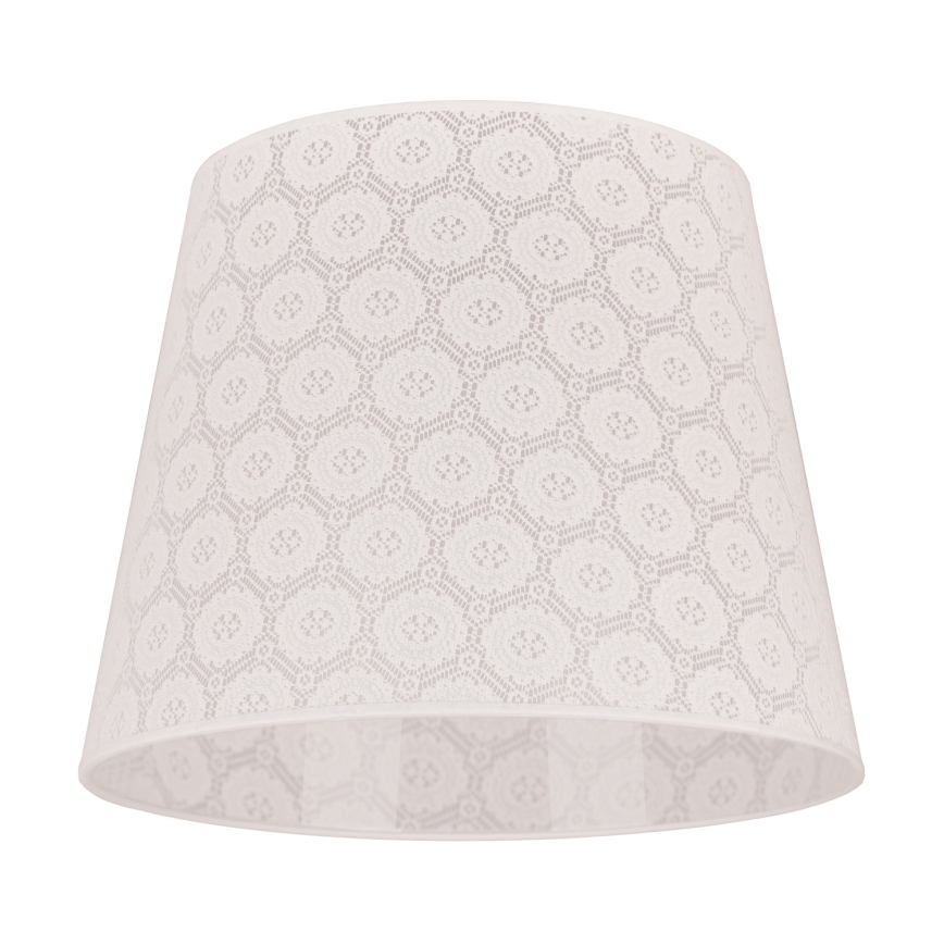 Duolla - Abažūrs grīdas stāvlampai CLASSIC L E27 d. 38 cm balta