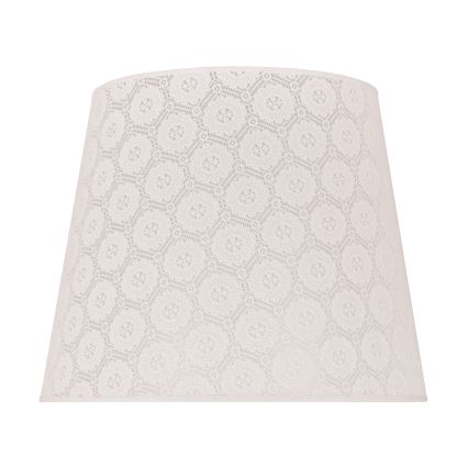 Duolla - Abažūrs grīdas stāvlampai CLASSIC L E27 d. 38 cm balta