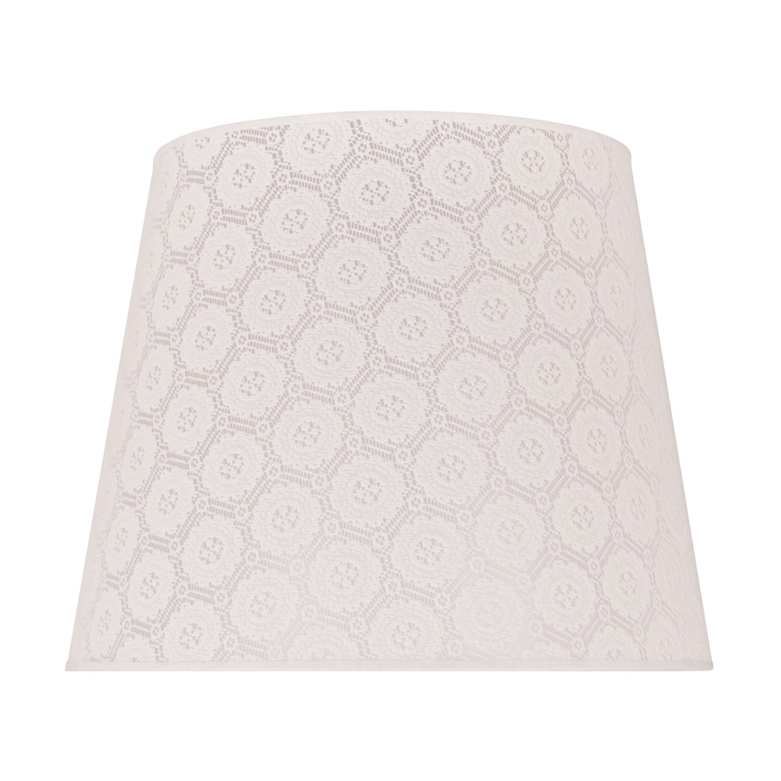 Duolla - Abažūrs grīdas stāvlampai CLASSIC L E27 d. 38 cm balta