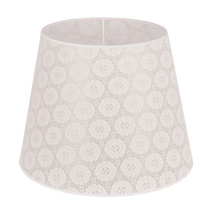 Duolla - Abažūrs grīdas stāvlampai CLASSIC L E27 d. 38 cm balta