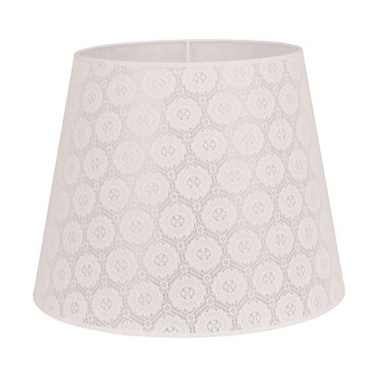 Duolla - Abažūrs grīdas stāvlampai CLASSIC L E27 d. 38 cm balta