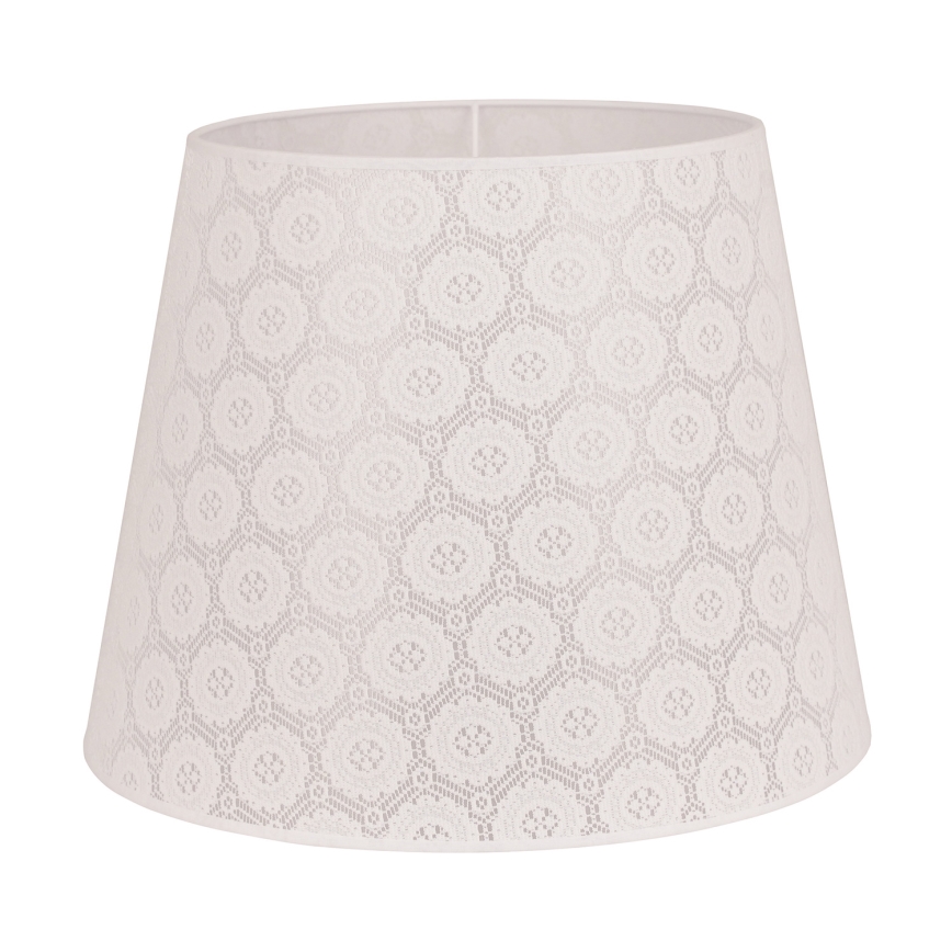 Duolla - Abažūrs grīdas stāvlampai CLASSIC L E27 d. 38 cm balta