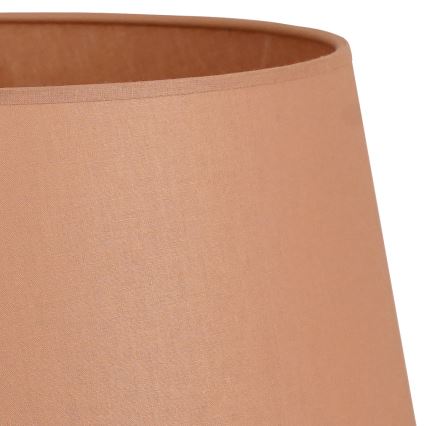 Duolla - Abažūrs grīdas stāvlampai CLASSIC L E27 d. 38 cm brūna
