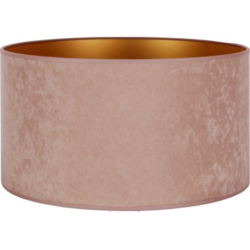 Duolla - Abažūrs grīdas stāvlampai VELVET E27 d. 35 cm bēša/zelta
