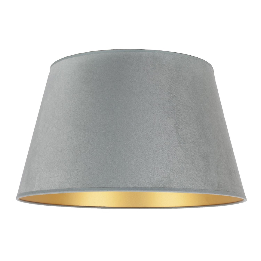 Duolla - Abažūrs priekš galda lampa CONE M E27 d. 28 cm pelēka