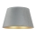 Duolla - Abažūrs priekš galda lampa CONE M E27 d. 28 cm pelēka