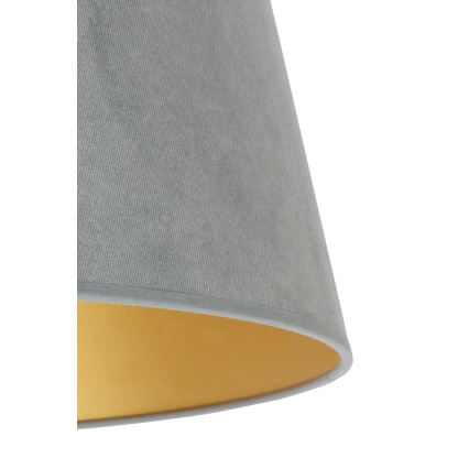 Duolla - Abažūrs priekš galda lampa CONE M E27 d. 28 cm pelēka