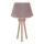 Duolla - Galda lampa BOUCLE 1xE27/15W/230V d. 28 cm brūna/koks