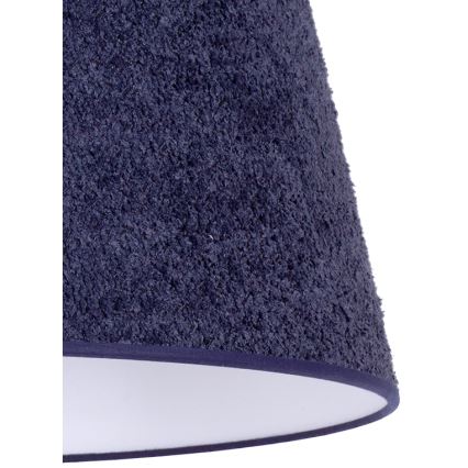 Duolla - Galda lampa BOUCLE 1xE27/15W/230V d. 28 cm zila/koks
