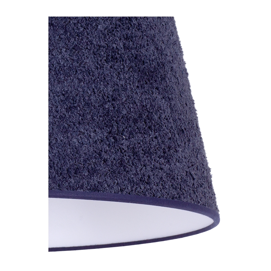 Duolla - Galda lampa BOUCLE 1xE27/15W/230V d. 28 cm zila/koks
