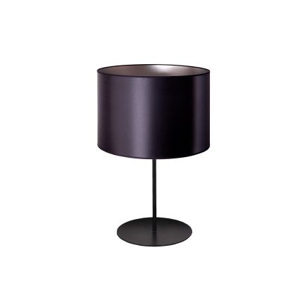 Duolla - Galda lampa CANNES 1xE14/15W/230V d. 20 cm melna/sudraba
