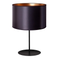 Duolla - Galda lampa CANNES 1xE14/15W/230V d. 20 cm melna/varš