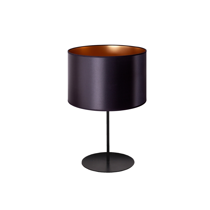 Duolla - Galda lampa CANNES 1xE14/15W/230V d. 20 cm melna/varš