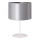 Duolla - Galda lampa CANNES 1xE14/15W/230V d. 20 cm sudraba/balta