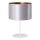 Duolla - Galda lampa CANNES 1xE14/15W/230V d. 20 cm sudraba/varš/balta