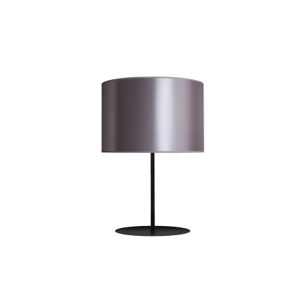 Duolla - Galda lampa CANNES 1xE14/15W/230V d. 20 cm sudraba/varš/melna