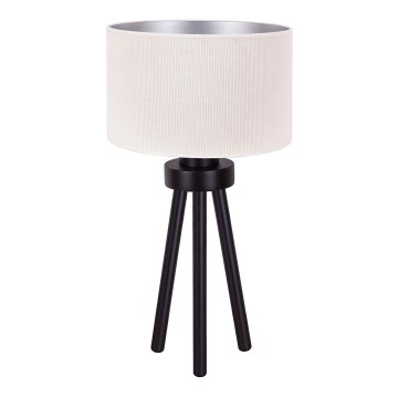 Duolla - Galda lampa LYON 1xE27/15W/230V d. 30 cm krēmkrāsa