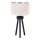 Duolla - Galda lampa LYON 1xE27/15W/230V d. 30 cm krēmkrāsa