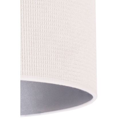 Duolla - Galda lampa LYON 1xE27/15W/230V d. 30 cm krēmkrāsa