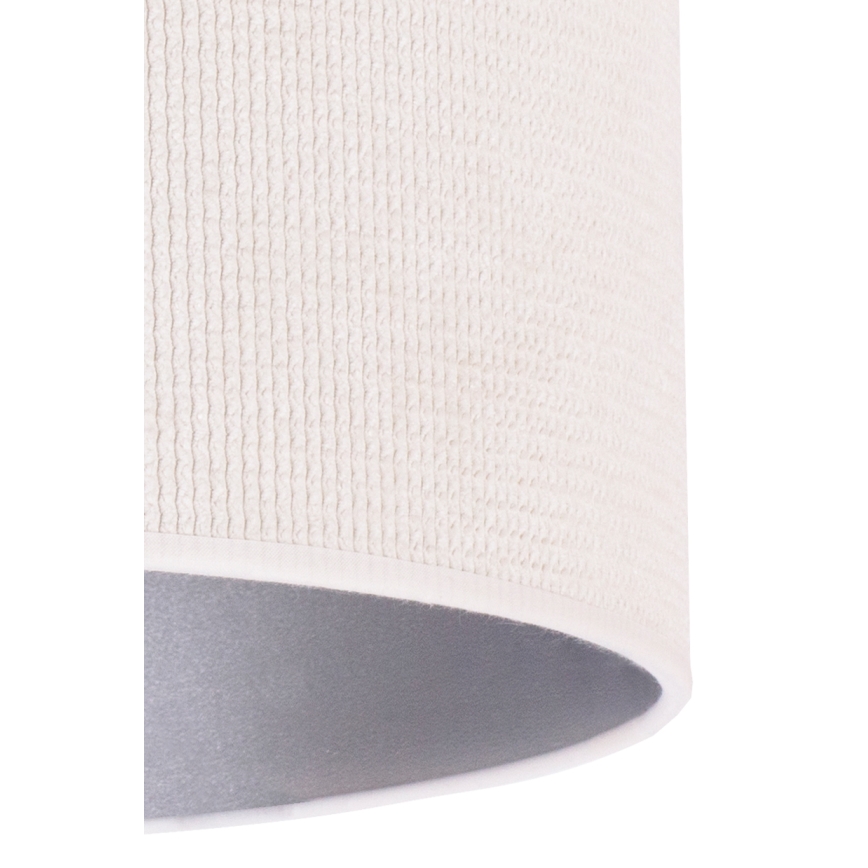 Duolla - Galda lampa LYON 1xE27/15W/230V d. 30 cm krēmkrāsa