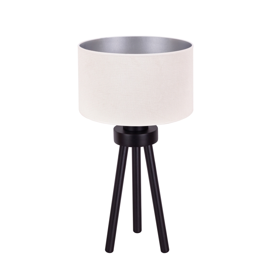 Duolla - Galda lampa LYON 1xE27/15W/230V d. 30 cm krēmkrāsa