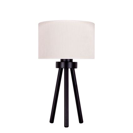 Duolla - Galda lampa LYON 1xE27/15W/230V d. 30 cm krēmkrāsa