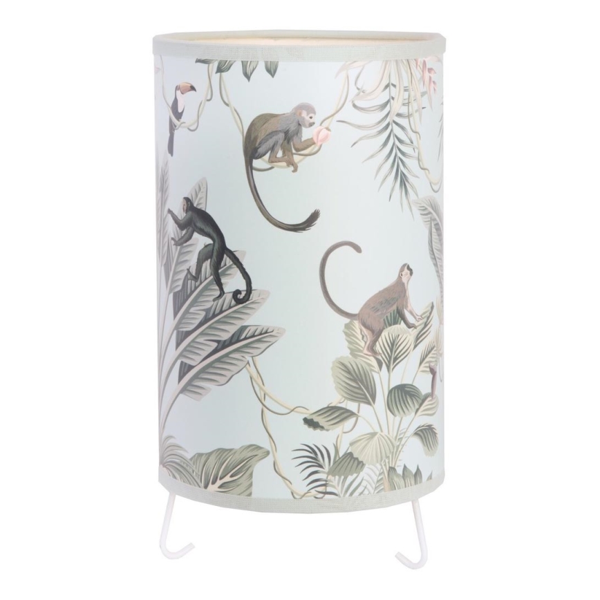 Duolla - Galda lampa MONKEYS 1xE14/15W/230V d. 12,5 cm