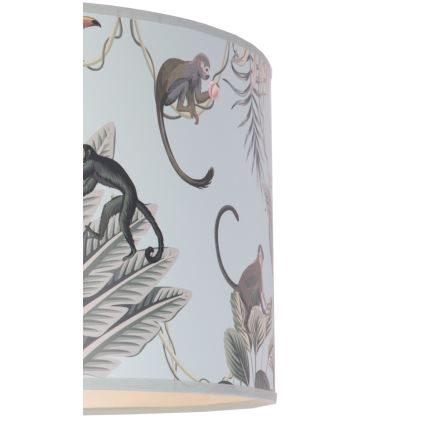 Duolla - Galda lampa MONKEYS 1xE14/15W/230V d. 12,5 cm