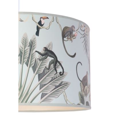 Duolla - Galda lampa MONKEYS 1xE27/15W/230V d. 17,4 cm