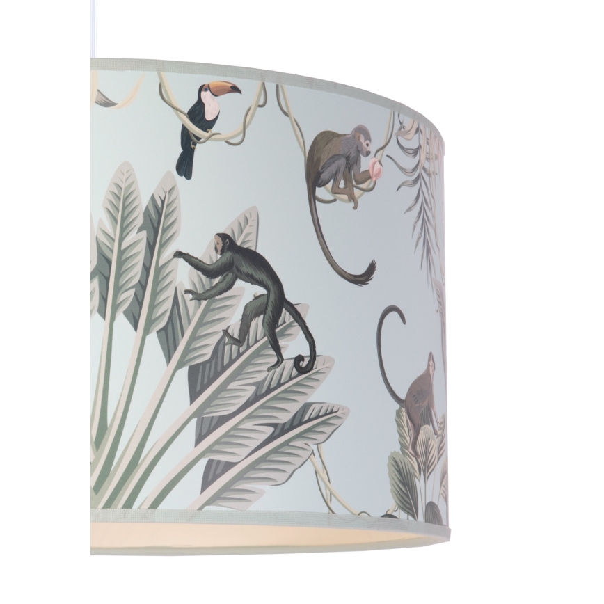 Duolla - Galda lampa MONKEYS 1xE27/15W/230V d. 17,4 cm