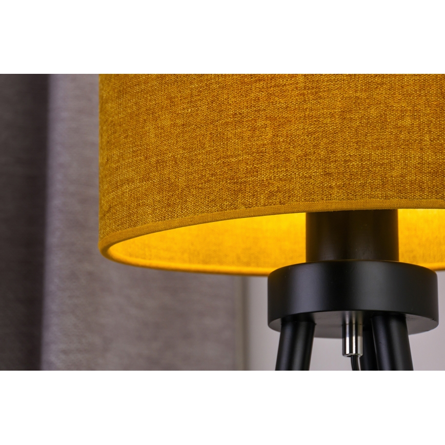 Duolla - Galda lampa OVAL 1xE27/15W/230V d. 30 cm brūna
