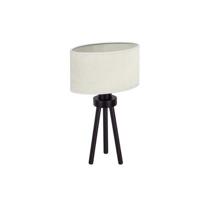 Duolla - Galda lampa OVAL 1xE27/15W/230V d. 30 cm pelēka