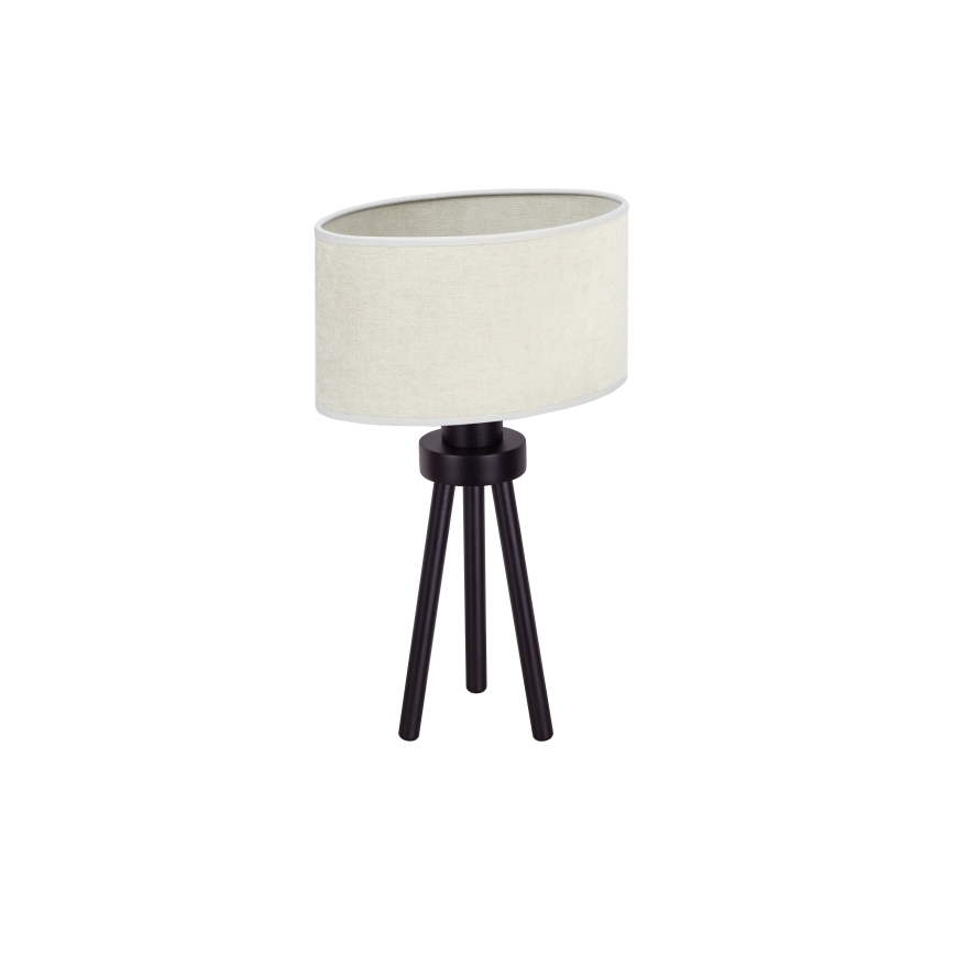 Duolla - Galda lampa OVAL 1xE27/15W/230V d. 30 cm pelēka