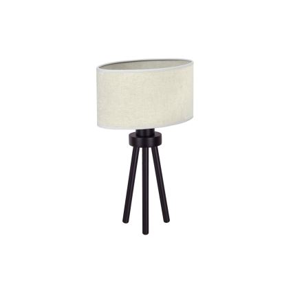 Duolla - Galda lampa OVAL 1xE27/15W/230V d. 30 cm pelēka