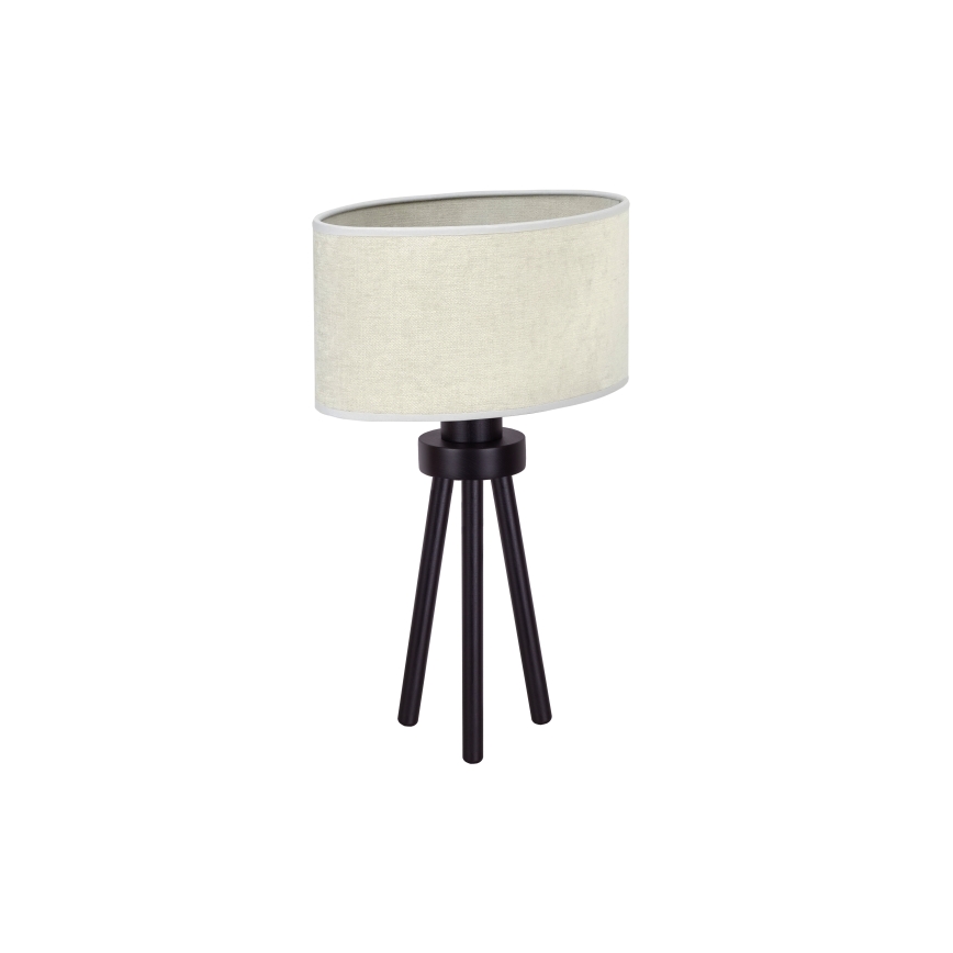 Duolla - Galda lampa OVAL 1xE27/15W/230V d. 30 cm pelēka