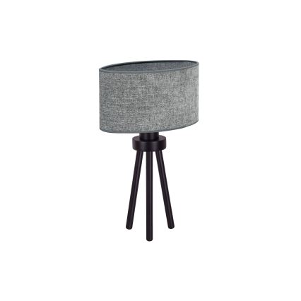 Duolla - Galda lampa OVAL 1xE27/15W/230V d. 30 cm pelēka