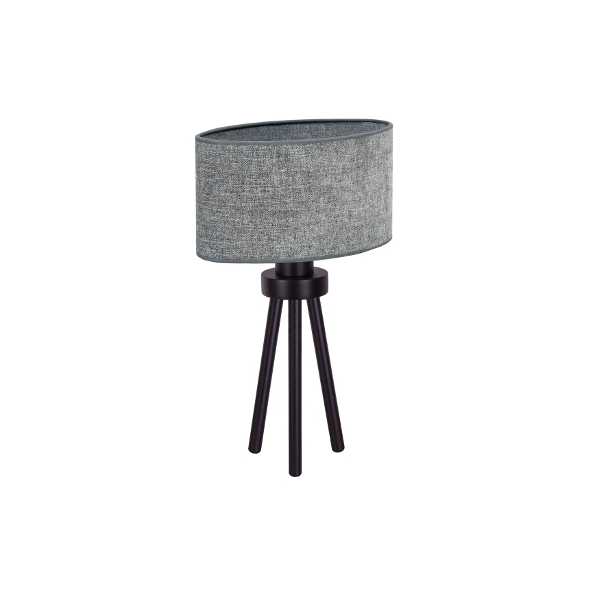 Duolla - Galda lampa OVAL 1xE27/15W/230V d. 30 cm pelēka