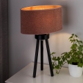 Duolla - Galda lampa OVAL 1xE27/15W/230V d. 30 cm rozā