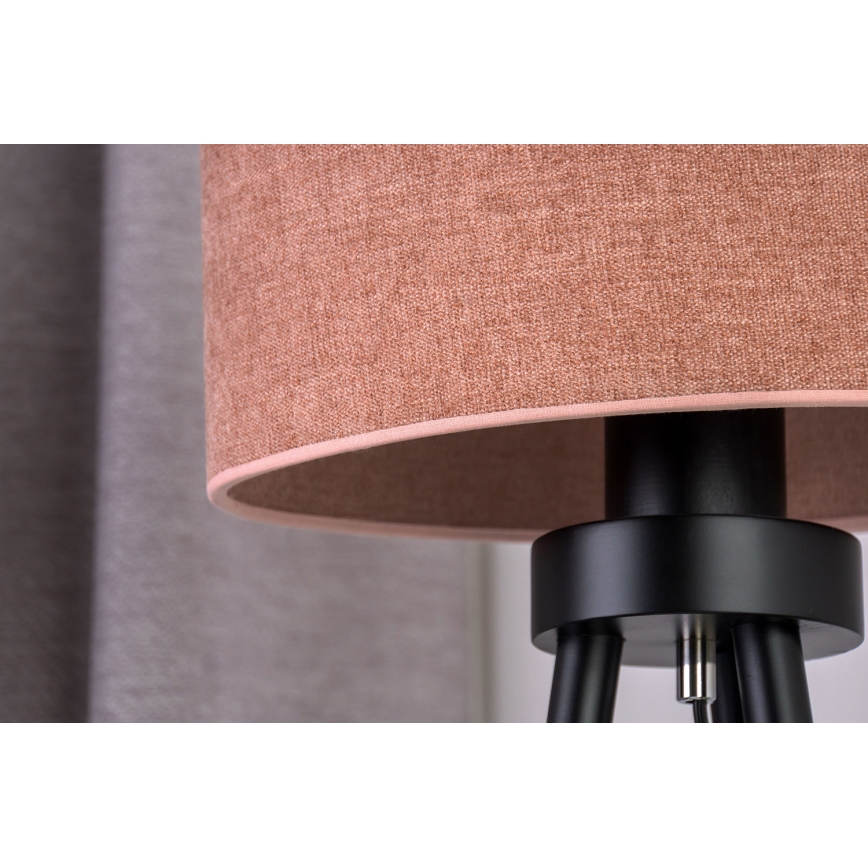 Duolla - Galda lampa OVAL 1xE27/15W/230V d. 30 cm rozā