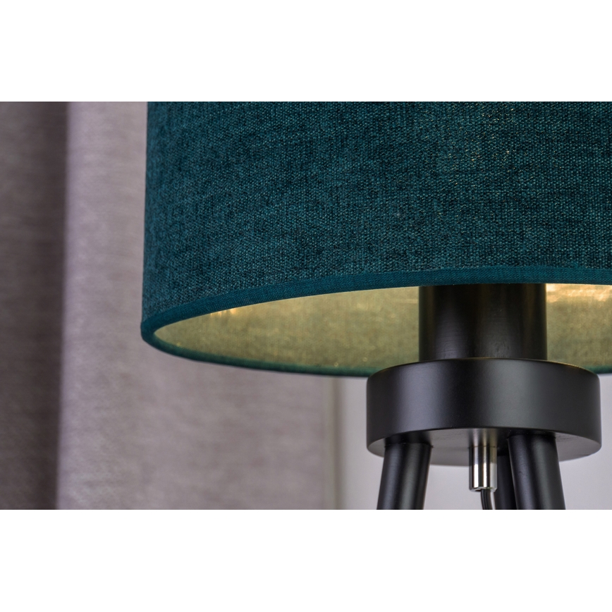 Duolla - Galda lampa OVAL 1xE27/15W/230V d. 30 cm zaļa