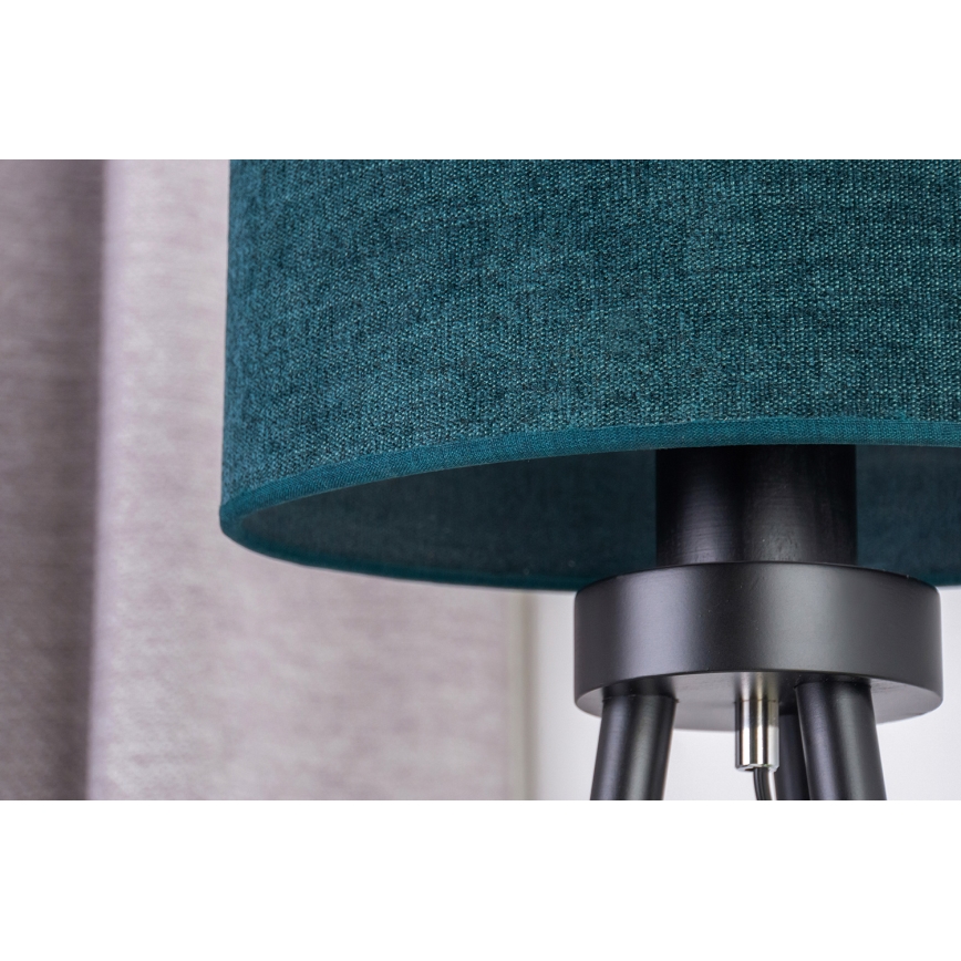 Duolla - Galda lampa OVAL 1xE27/15W/230V d. 30 cm zaļa