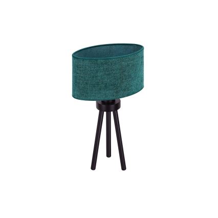 Duolla - Galda lampa OVAL 1xE27/15W/230V d. 30 cm zaļa