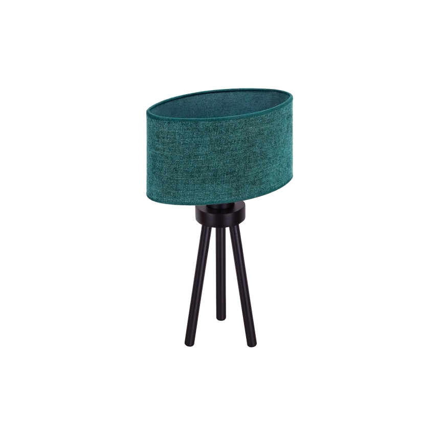 Duolla - Galda lampa OVAL 1xE27/15W/230V d. 30 cm zaļa