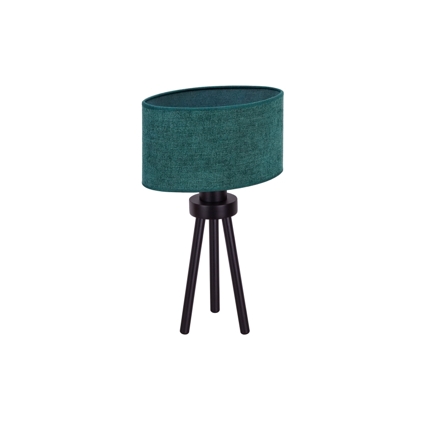 Duolla - Galda lampa OVAL 1xE27/15W/230V d. 30 cm zaļa