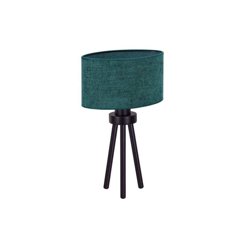 Duolla - Galda lampa OVAL 1xE27/15W/230V d. 30 cm zaļa