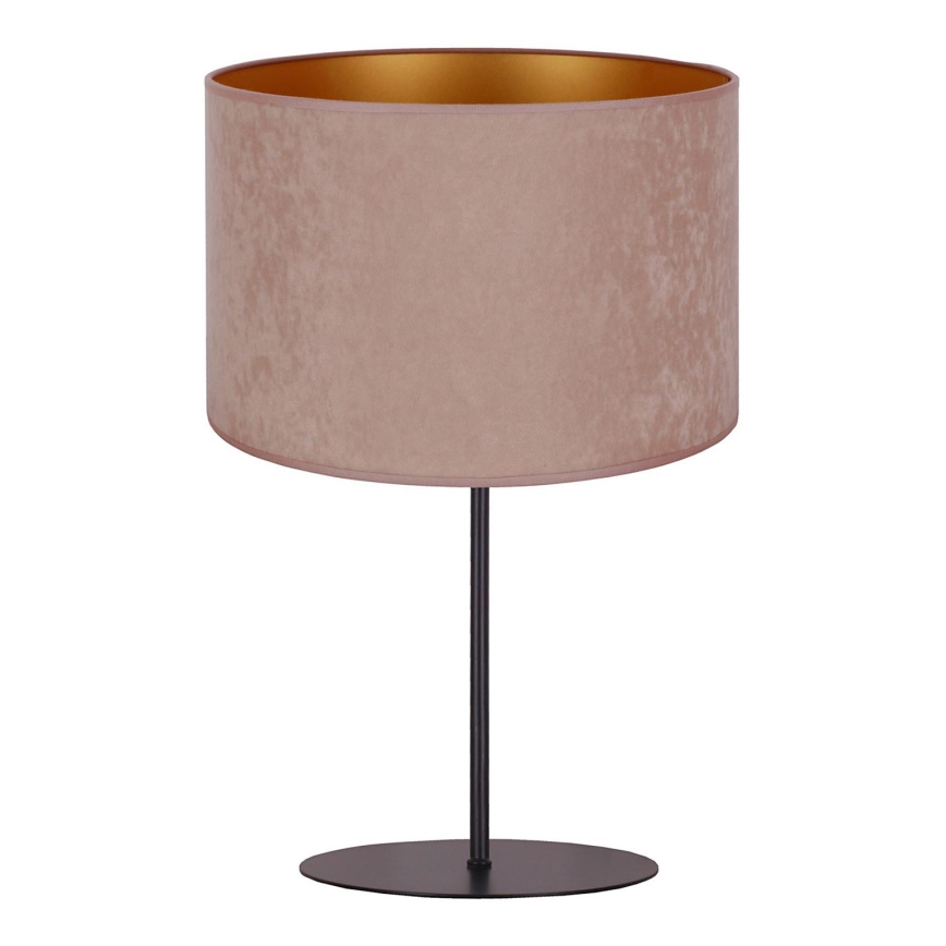 Duolla - Galda lampa ROLLER 1xE14/15W/230V d. 20 cm bēša/zelta
