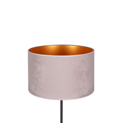 Duolla - Galda lampa ROLLER 1xE14/15W/230V d. 20 cm pelēka/zelta